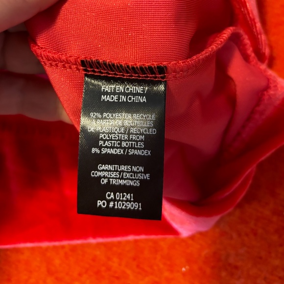 Red velvet wrap stretchy mini skirt NWT - Picture 10 of 13